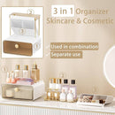 Luxury 3-in-1 Detachable Cosmetic & Skincare Organizer