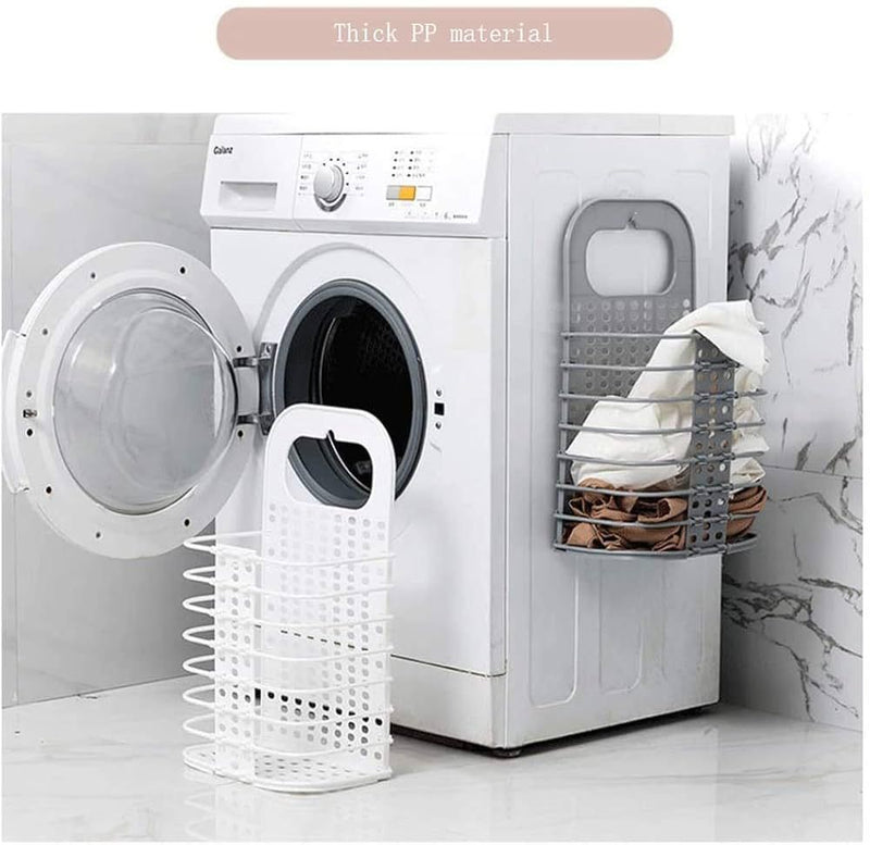 Collapsible Wall-Mounted Laundry Hamper