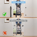 بوابة قابلة للسحب للأطفال والحيوانات الأليفة - بدون حفر