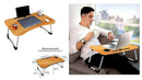 Foldable Laptop Table with Dock Stand and Non-slip Legs
