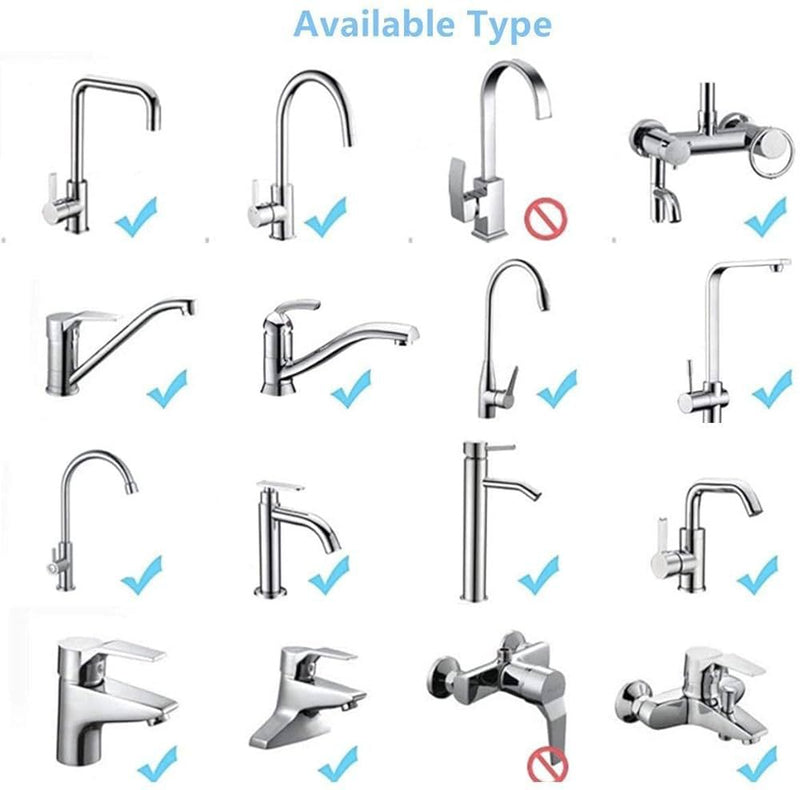Rotatable Anti Splash Faucet Nozzle Head with Hose