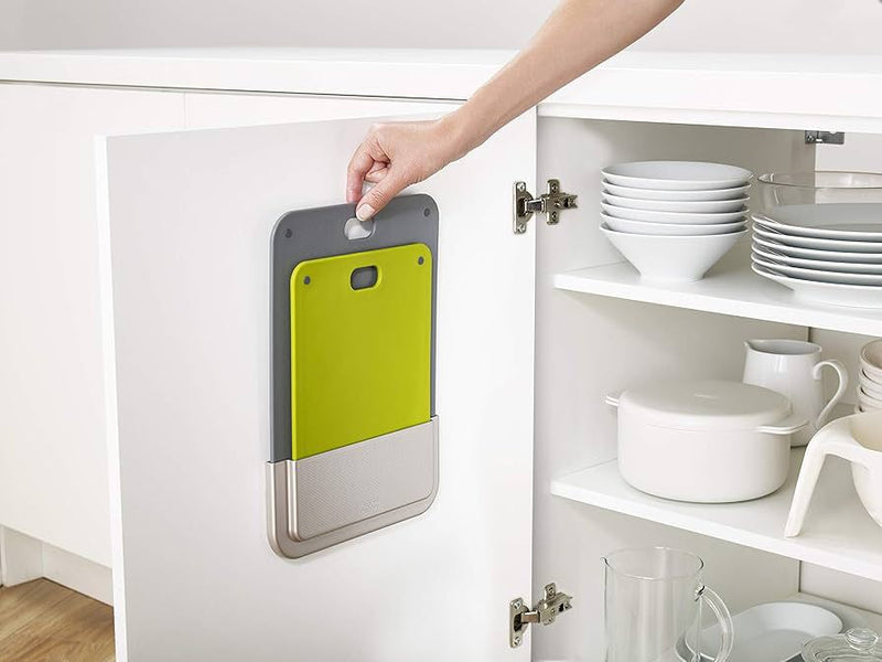 Double-sided chopping boards with non-slip feet