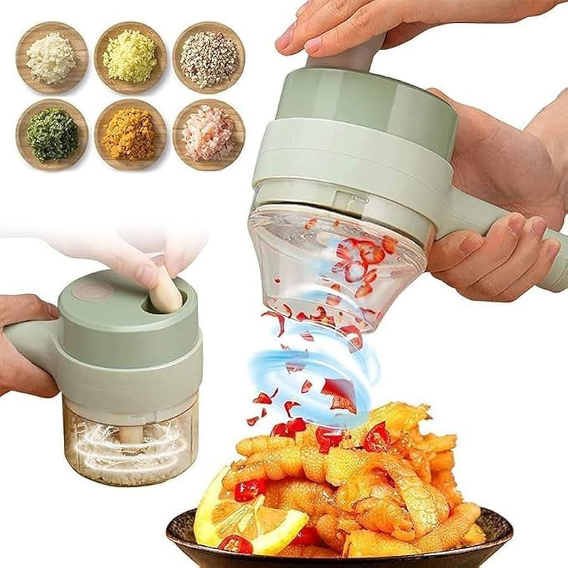 4 in 1 Kitchen Electric Vegetable Cutter