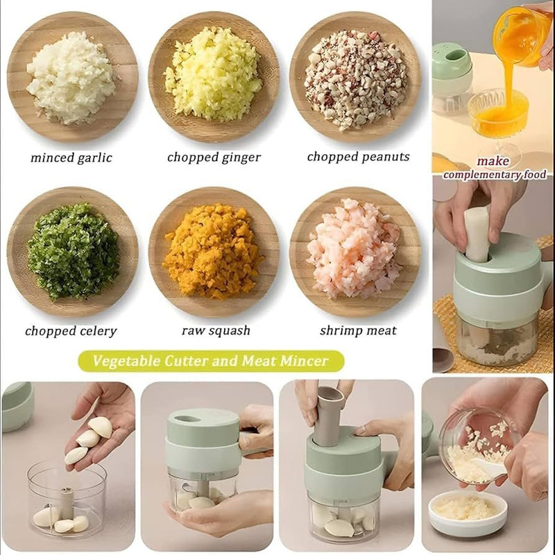 4 in 1 Kitchen Electric Vegetable Cutter