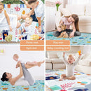 Thick Foldable Double Sided Non-Slip Reversible Portable Mat For KIds