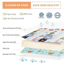 Thick Foldable Double Sided Non-Slip Reversible Portable Mat For KIds