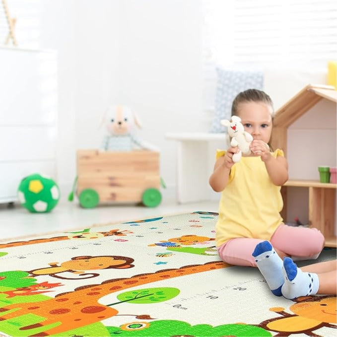 Thick Foldable Double Sided Non-Slip Reversible Portable Mat For KIds