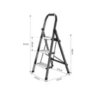 سلم متعدد الوظائف قابل للطي من الألومنيوم 