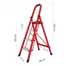 سلم متعدد الوظائف قابل للطي من الألومنيوم 