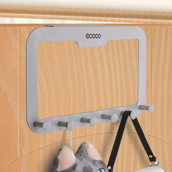 ECOCO Nail-free Stainless Steel Hook Cabinet Door Back Hanger