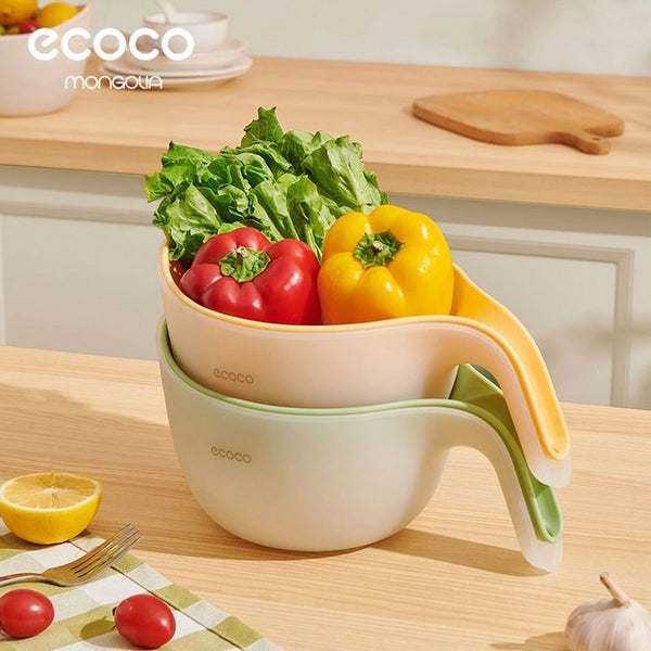 Ecoco Double Layer Drainage Basket