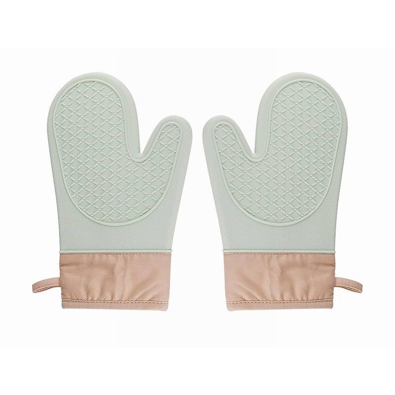 1 Pair Silicone Oven Gloves, Heat-Resistant Oven Gloves