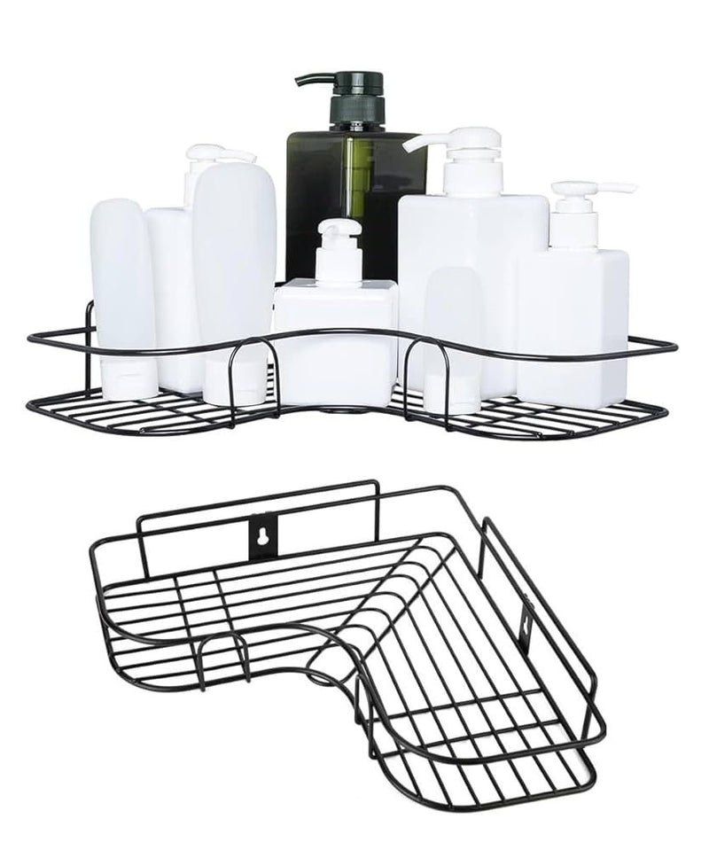 Stainless Steel Bathroom Corner Shelf Organizer Storage Hanging Shower Caddy Rack