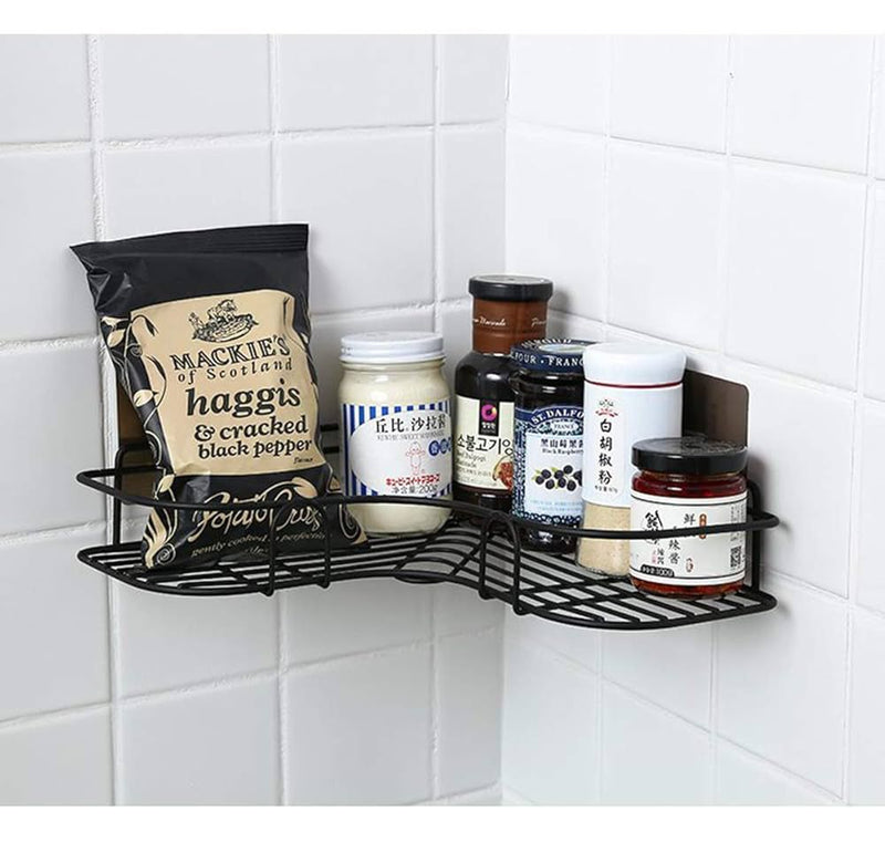 Stainless Steel Bathroom Corner Shelf Organizer Storage Hanging Shower Caddy Rack