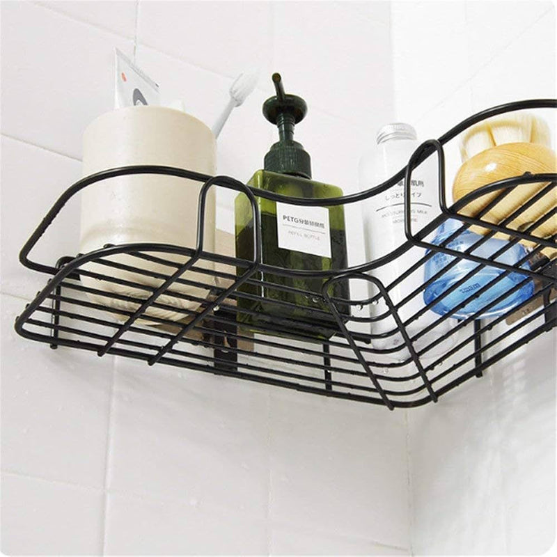 Stainless Steel Bathroom Corner Shelf Organizer Storage Hanging Shower Caddy Rack