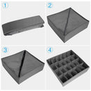 Storage Box with Compartment Space Saving