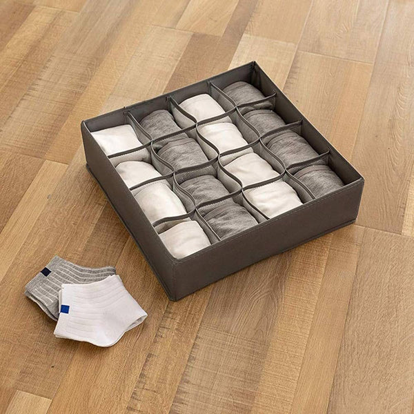 Storage Box with Compartment Space Saving