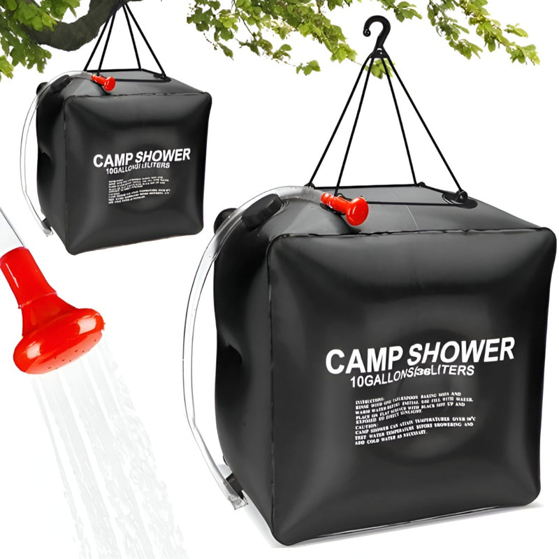 Portable Camp Shower5/10 Gallon Shower Bag for Summer Camping Outdoor Travel