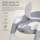 كرسي تدريب الطفل على استخدام المرحاض مع مقعد بلاستيكي وسلّم 