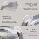 كرسي تدريب الطفل على استخدام المرحاض مع مقعد بلاستيكي وسلّم 