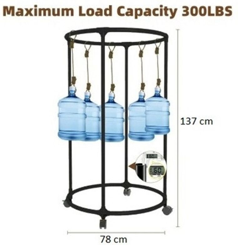 Clothing Rack with Wheels-Carbon Steel Collapsible Wadrobe