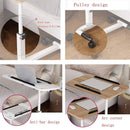 Side Table in C Shape Foldable Mobile Lifting Laptop Table