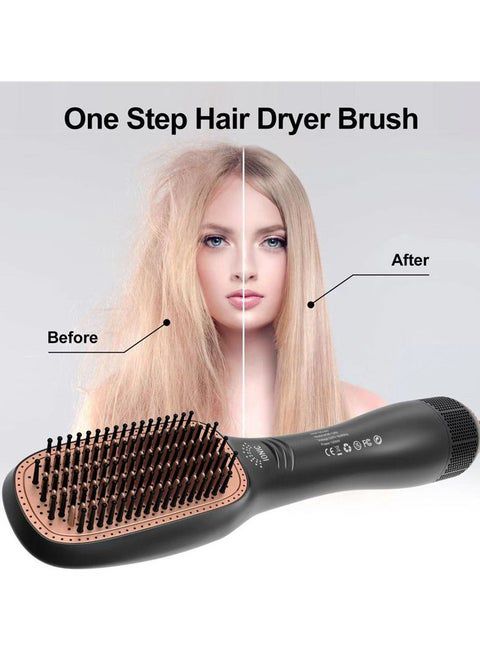 2 In 1  Ceramic Hair Dryer And Styler