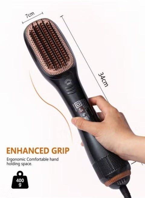 2 In 1  Ceramic Hair Dryer And Styler