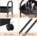 Multi-Functional Storage Trolley With Handle