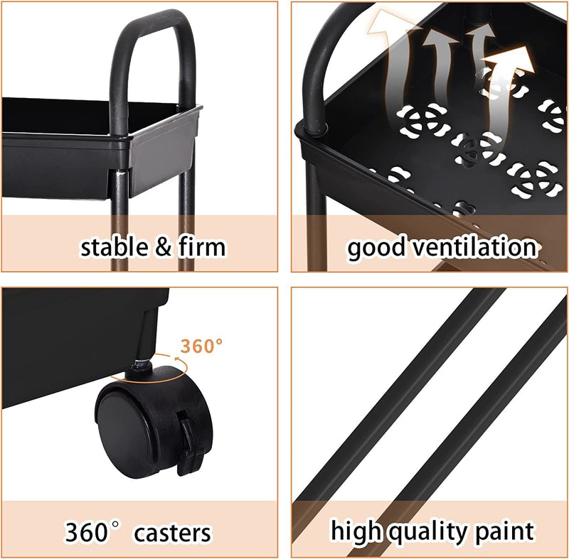 Multi-Functional Storage Trolley With Handle