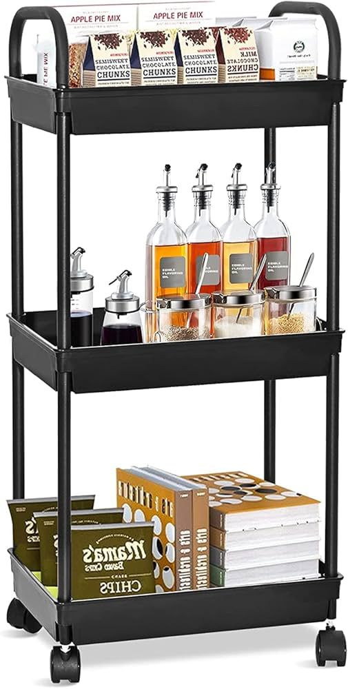 Multi-Functional Storage Trolley With Handle
