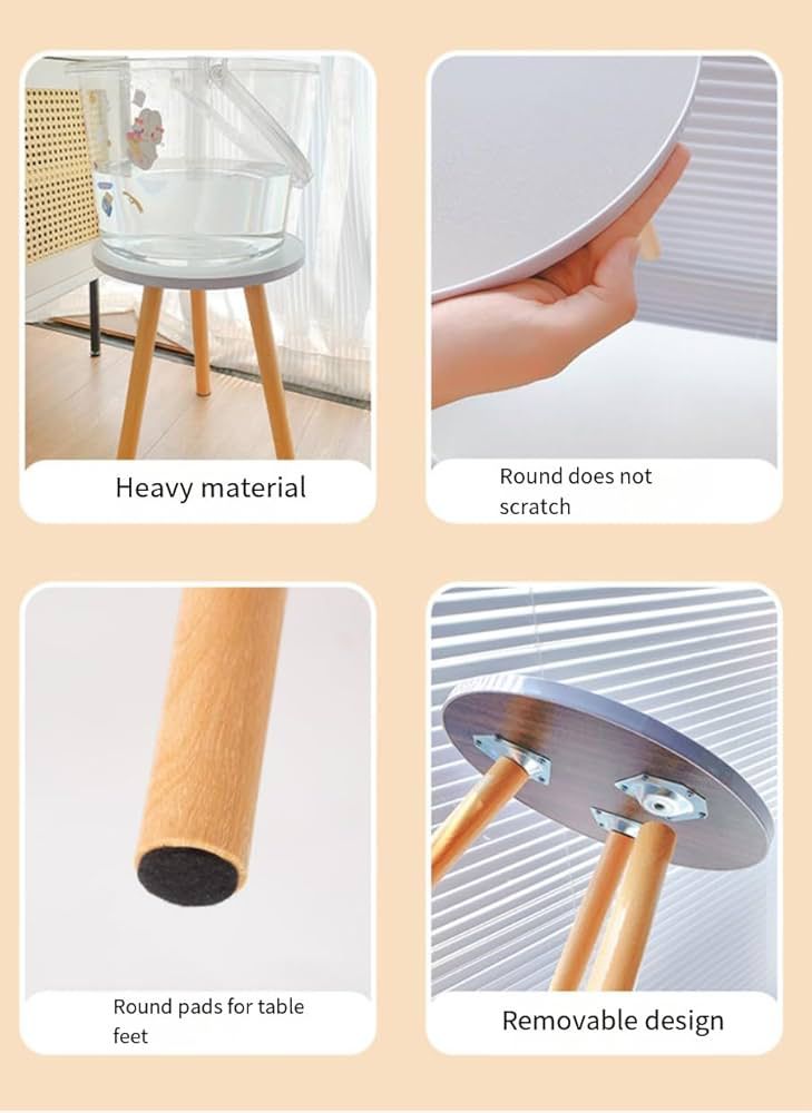 Small Round Side Table For Small Spaces