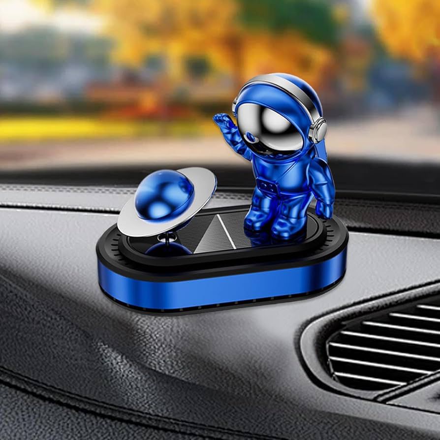 Solar Car Air Freshener Diffuser,Auto Fragrance Astronaut