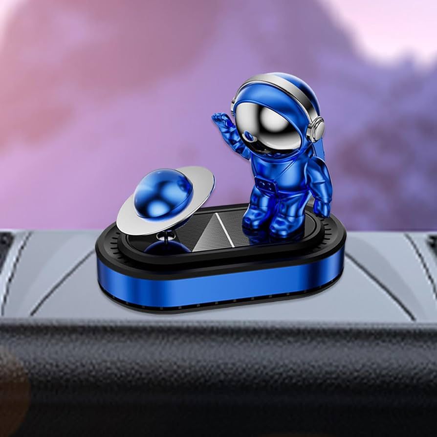 Solar Car Air Freshener Diffuser,Auto Fragrance Astronaut