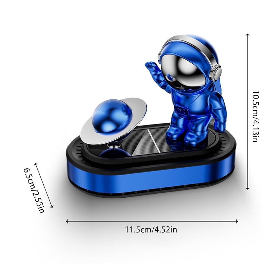 Solar Car Air Freshener Diffuser,Auto Fragrance Astronaut