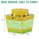 Type C Electric Oud Burner Digital Quran Player for Home Office and Car | Bakhoor BoSidin Incense Burner Quran speaker with led light