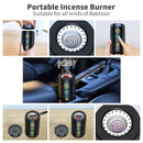 Oud bukhoor 2 in 1 Electric Incense Burner with Quran Speaker, Remote Control Bakhoor Burner