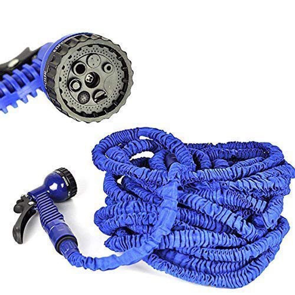 Expandable Magic Flexible Water Hose Pipe with Spray Gun Retractable Garden Watering Hose Pipe
