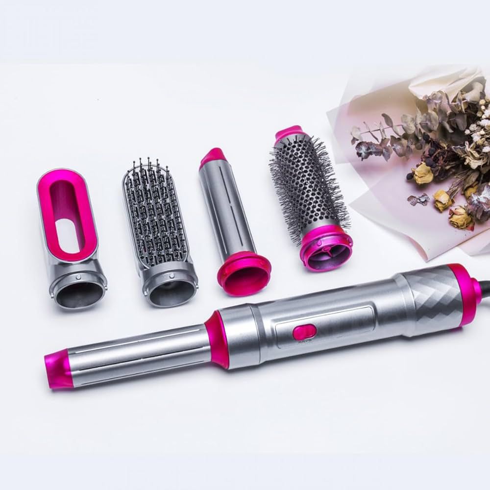 5 in 1 Electric Hot Air Styler HAir Straightning Equipment