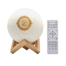 4 in 1 Quran Moon Lights 3D Print Lamp 7 Colors LED