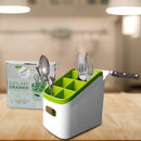 Kitchen Storage Box, Plastic Tableware Storage Rack Convenient Compact Design for Kitchen for Restaurants
