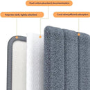 Flat Mop with Microfiber Pads – Hand-Free Squeeze Mop – 360° Rotating Head – Extendable Stainless Steel Handle