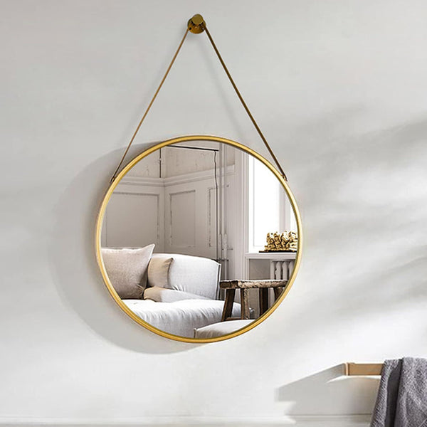 Wall-Mounted Mirror, Creative Sling Style Bathroom Mirror Bedroom Vanity Mirror