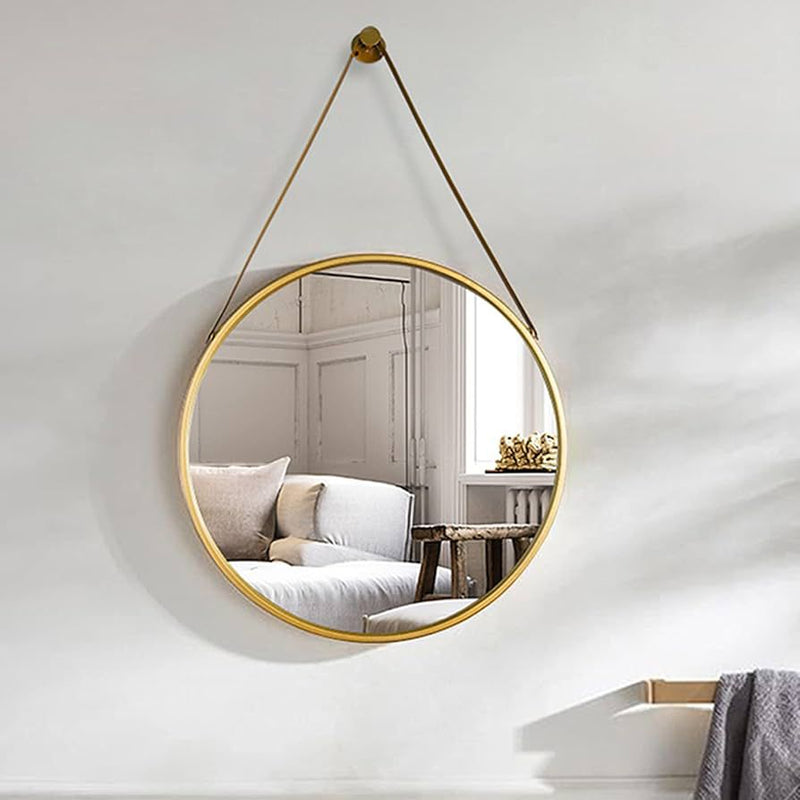 Wall-Mounted Mirror, Creative Sling Style Bathroom Mirror Bedroom Vanity Mirror