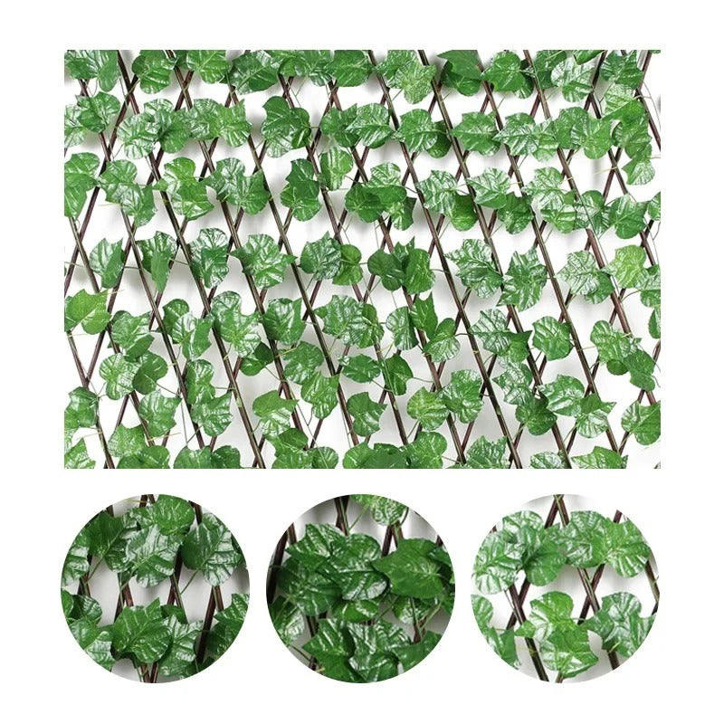 Expandable Artificial Grass Fence