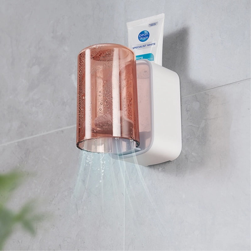 wall-mounted toothbrush holder, Drill Free