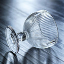 مرطبان حلوى زجاجي شفاف من كريستال فينتاج مع غطاء