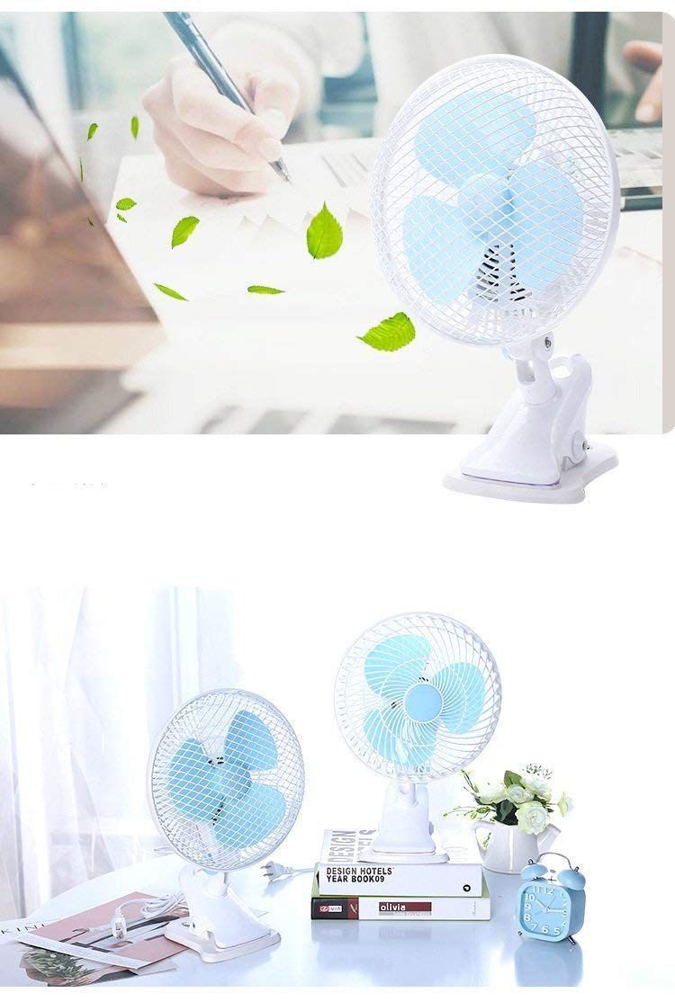 3 in 1 Clip Fan - 2 Speed Desk Electric Fan