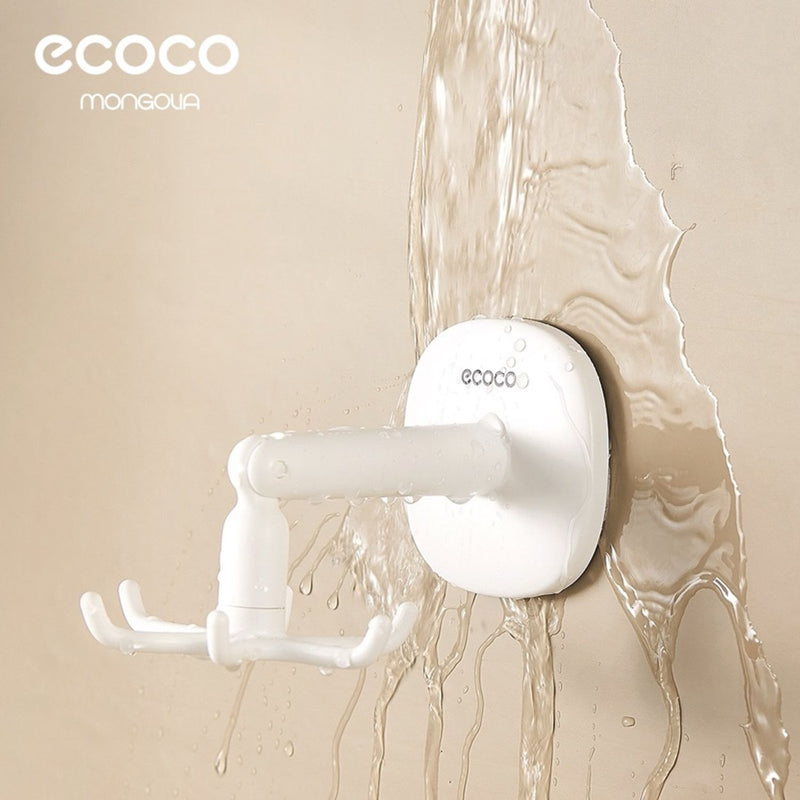 Wall Stick HAnger with 6 Hooks, Rotates 360 Degree